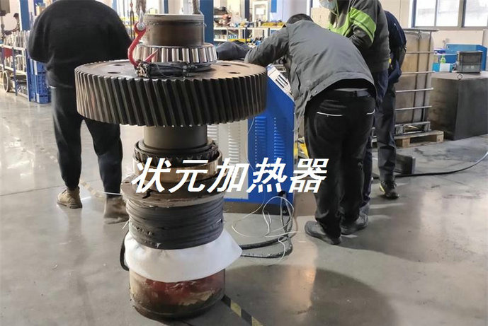 拆齒輪加熱器 把齒輪從軸上取下來